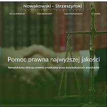 strona internetowa kancelarii prawnej