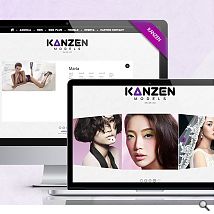 Kanzen Models - Prezentacja strony
