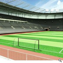 Wizualizacje 3D Stadionu Miejskiego we Wrocławiu 4