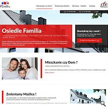 Osiedle Familia - landing page